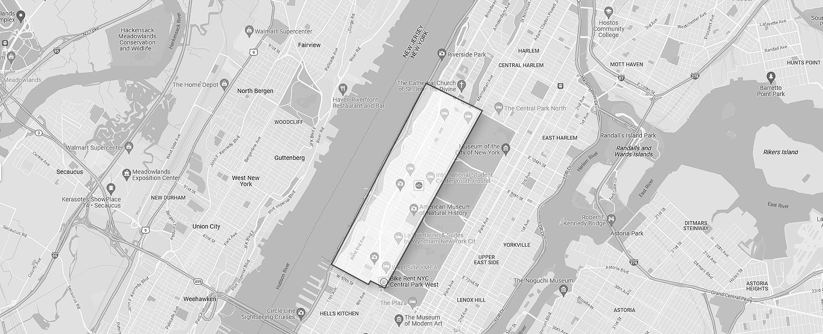 Neighborhoods Map