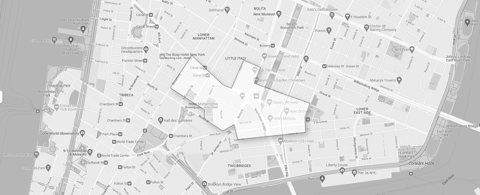 Neighborhoods Map