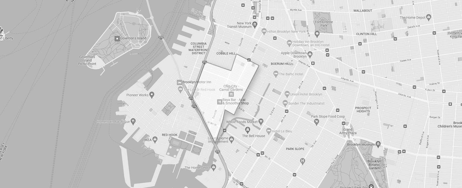 Neighborhoods Map