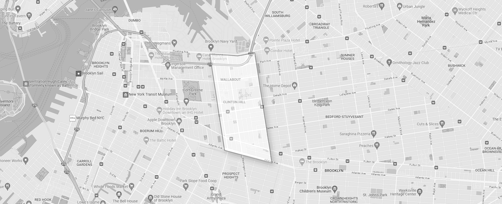 Neighborhoods Map