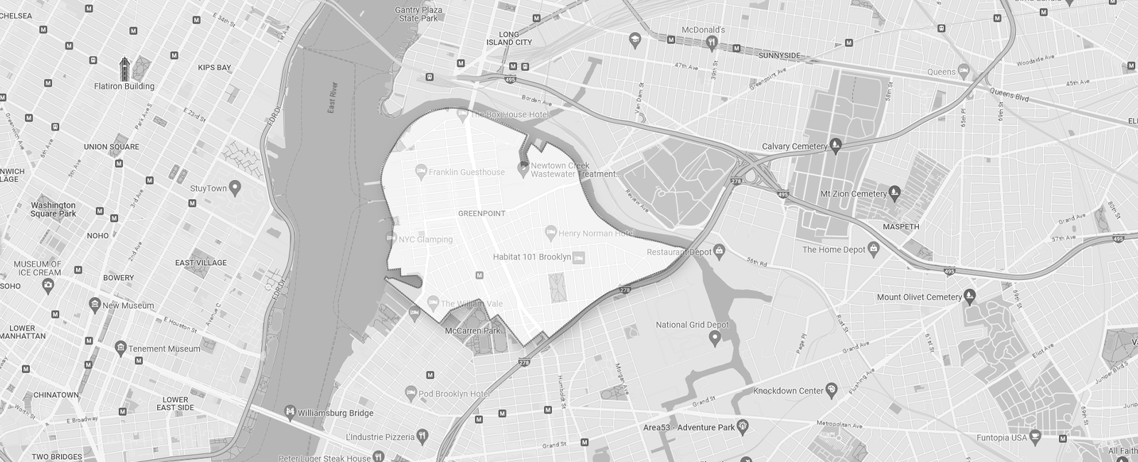 Neighborhoods Map