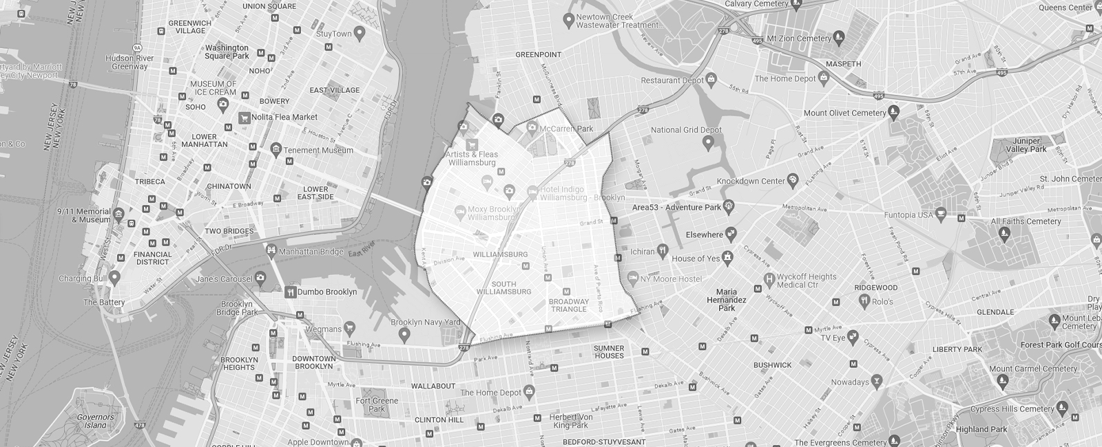 Neighborhoods Map